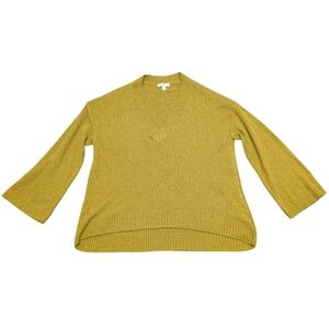 BP Mustard V-Neck Sweater Women's Medium